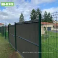 Outdoor Pool 3D Curved Panel Fence Privacy Screen